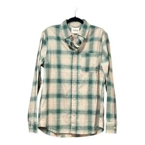 Upwest Flannel Men Medium Green NWT